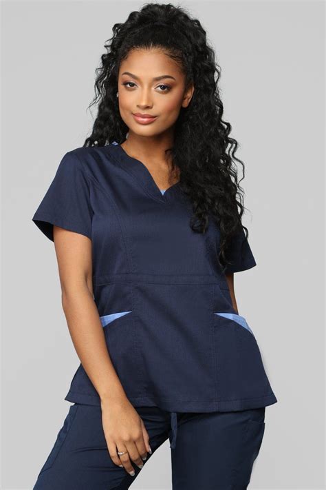 navy blue scrubs